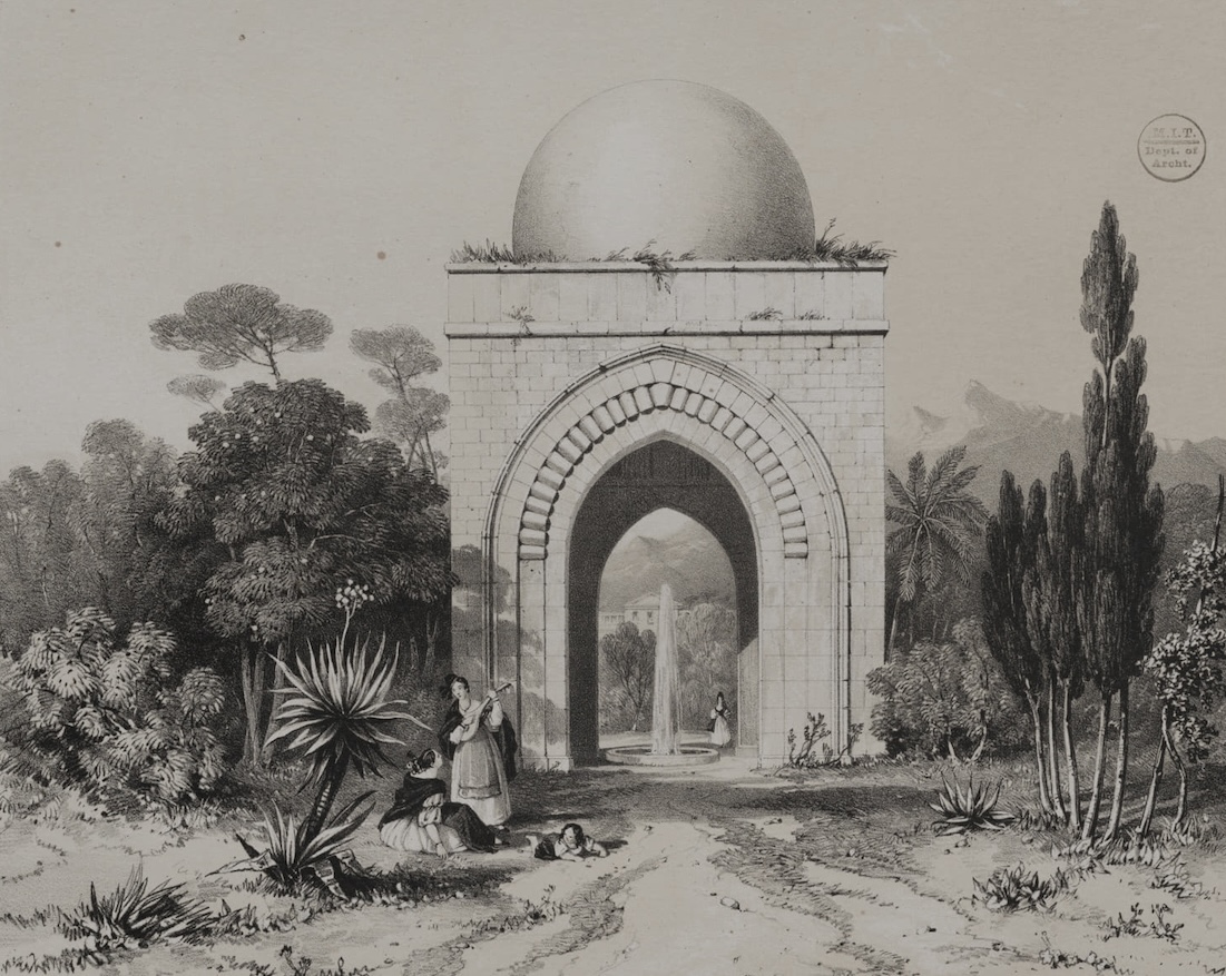 Aga Khan garden landscape